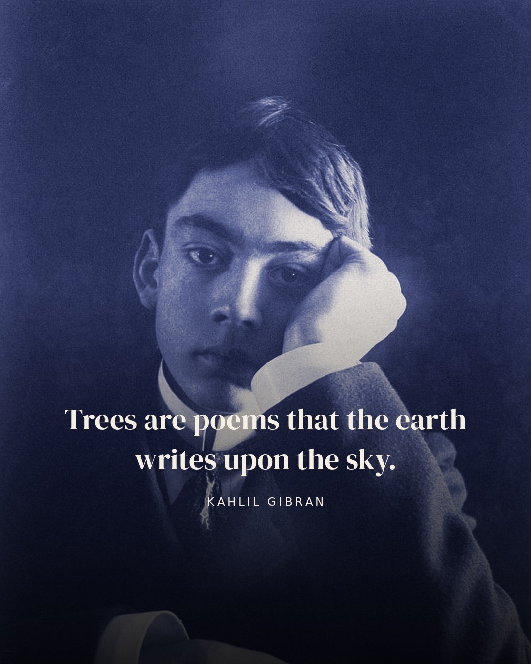 Trees are poems that the earth writes upon the sky. — Kahlil Gibran